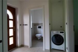 Kúpeľňa v ubytovaní Apartmán uprostřed trojúhelníku Praha - Karlovy Vary - Plzeň
