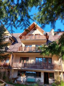 Budova, kde se ubytování v soukromí nachází