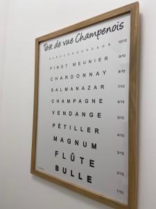 Zdjęcie z galerii obiektu Gîte La Hallette au cœur du vignoble Champenois, classé 2 étoiles w mieście Chouilly