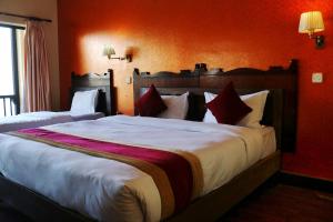 Postel nebo postele na pokoji v ubytování Hotel Chautari pvt ltd