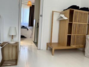 LA CABINE VUE MER客房内的一张或多张床位