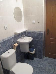 Kúpeľňa v ubytovaní Apartmány Okoun