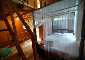 Letto o letti in una camera di Sigiriya River Side Villa