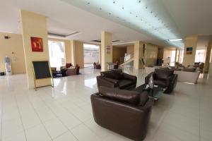 Χώρος καθιστικού στο رؤوم إن للشقق المخدومة - Raoum Inn Serviced Apartments-khafji