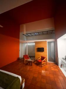 Posezení v ubytování Presidency Artotel, Kochi