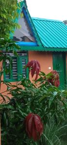 Corbett Nature Retreat外面的花园