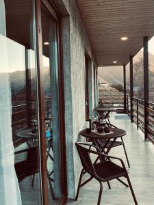Posezení v ubytování Guesthouse Relax in Kazbegi