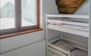Palanda nebo palandy na pokoji v ubytování Chata pod lipou Bobrovník