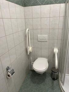 Koupelna v ubytování Hotel Altneudörflerhof