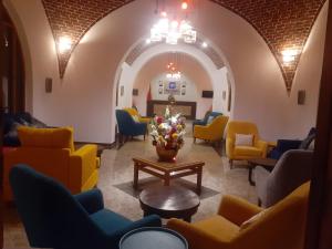 Beach safari nubian resort的休息区