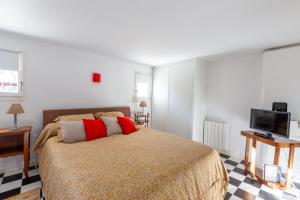 Postel nebo postele na pokoji v ubytování Maison Royan Foncillon-Chay classée PMR