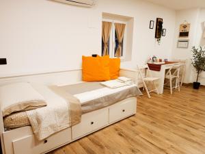 Postel nebo postele na pokoji v ubytování Touch&Go - Stanza privata con servizi