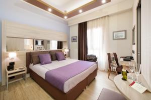 Postel nebo postele na pokoji v ubytování Hotel Trapani In
