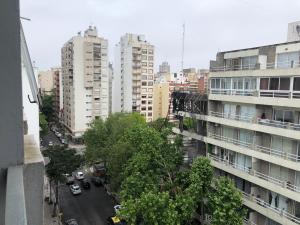 a view of a city street with tall buildings at 11 De Septiembre 3255 in Mar del Plata