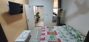 Letto o letti in una camera di Como en casa