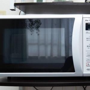 a microwave oven sitting on top of a counter at Grace Heiwajima in Tokyo