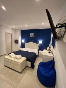 Ένα ή περισσότερα κρεβάτια σε δωμάτιο στο Samcri Luxury Home