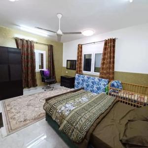 Letto o letti in una camera di Cloudy Cloud Farm Resort