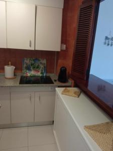 Kuchyňa alebo kuchynka v ubytovaní Apartamento castillo de Santa Clara Sweet&Beach