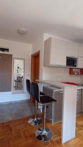Kuchyň nebo kuchyňský kout v ubytování ZLATIBORSKI KONACI K3 apartman16