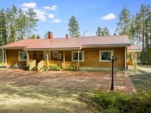 Bygningen som feriehuset ligger i