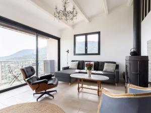 Et opholdsområde på Holiday Home Les Terrasses de L'Eau Blanche-4 by Interhome