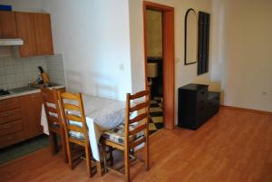 Kuchyň nebo kuchyňský kout v ubytování Guesthouse Promenade