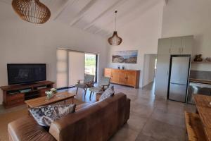 A seating area at Bestuis Cottage - Self catering accommodation on a farm