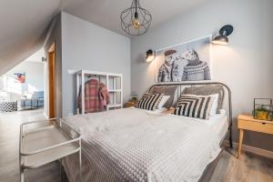 Postel nebo postele na pokoji v ubytování Bystry Comfort