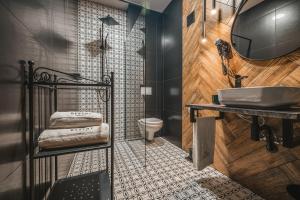 Koupelna v ubytování Bystry Comfort + 37 fotografií