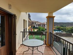 Balkon lub taras w obiekcie Finim Solis Apartamentos