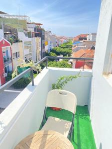 Balkon lub taras w obiekcie Best Rooms - Quarto 1 Plateau