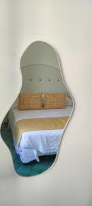 Cama o camas de una habitación en Albergo S. Andrea