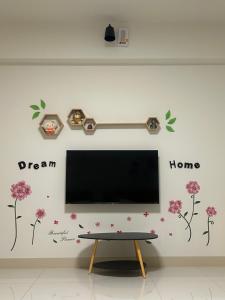 TV a/nebo společenská místnost v ubytování Sunshine Fonda Homestay