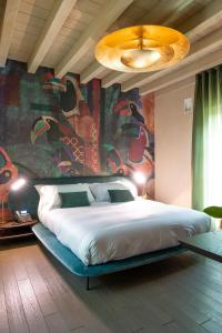 A bed or beds in a room at Atena Dolce Vita