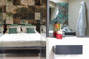 A bed or beds in a room at Atena Dolce Vita