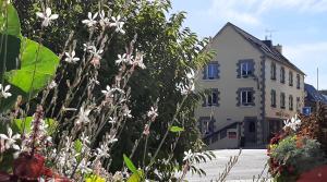 Zahrada ubytování o'ptit hôtel