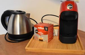Coffee and tea making facilities at Casa Martina
