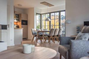 Η κουζίνα ή μικρή κουζίνα στο Meeresgrün