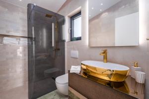 Koupelna v ubytování Villa Dumboka