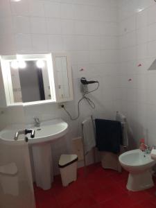 Koupelna v ubytování Executive center rooms