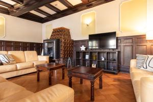 Χώρος καθιστικού στο Salon am Schlossberg