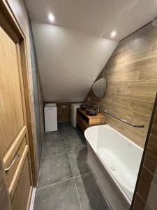 Kúpeľňa v ubytovaní Duplex 12p St Sorlin D'arves résidence Odalys