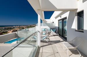 Balkon lub taras w obiekcie Via Celere 2344