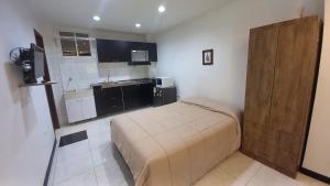 Una cocina o zona de cocina en Apartaestudio Laureles la 33