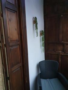 Posezení v ubytování Hostal Puerta Carmona