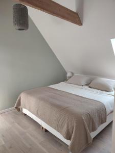 Letto o letti in una camera di Chambres et tables d'hôtes Cornec