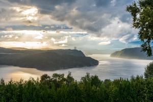 Paesaggio naturale nelle vicinanze della casa vacanze