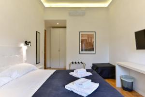 Ένα ή περισσότερα κρεβάτια σε δωμάτιο στο Stunning St.Peter's Apartment