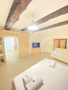 Krevet ili kreveti u jedinici u okviru objekta Ch Suite & PrivateParking - Corso 18 Agosto - Apartment